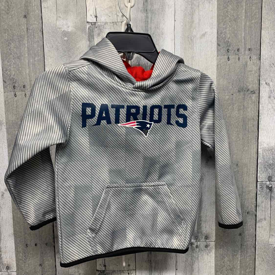 Size 4 Gray/Navy NFL Pull Over