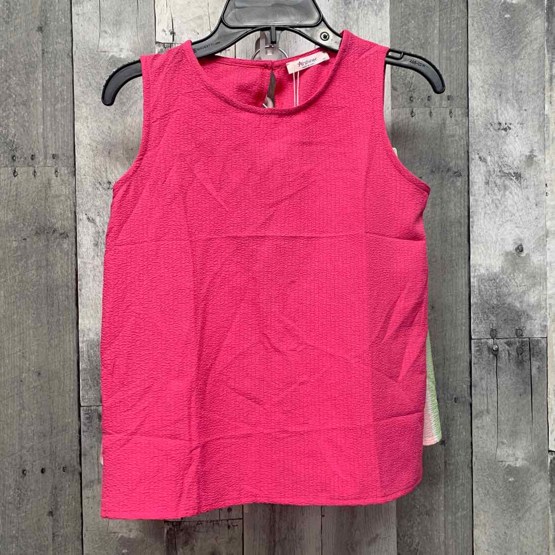 Size 12 Pink Striped B Brand Shirt/Shorts