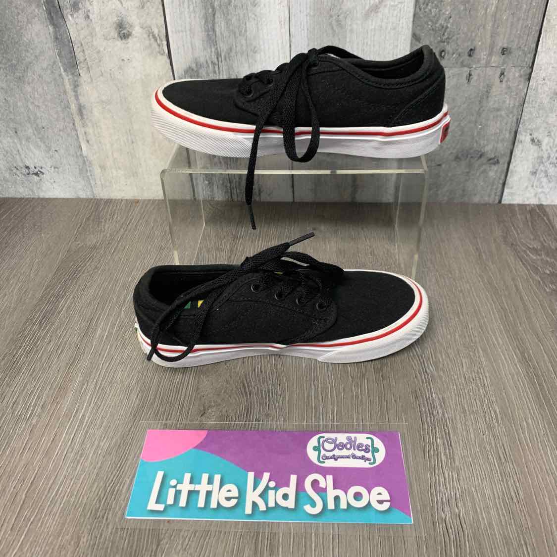 Size 13 Black/Red Vans Sneakers