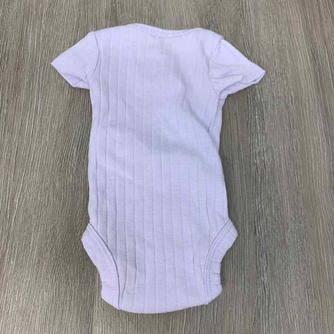 Size Preemie Purple Child of Mine Bodysuit