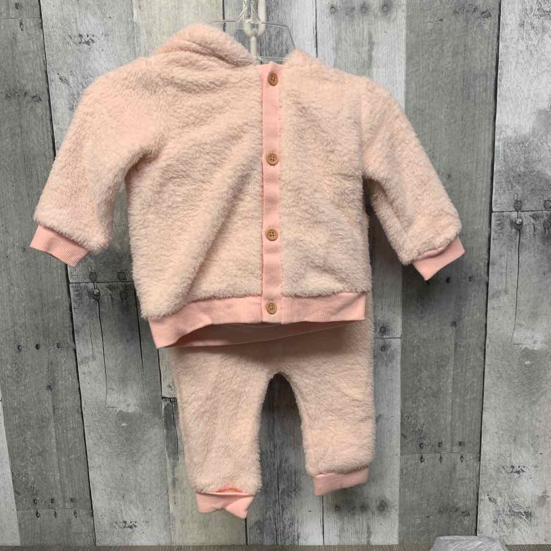 Size 3-6 Months Pink First Impressions Jacket/Pants