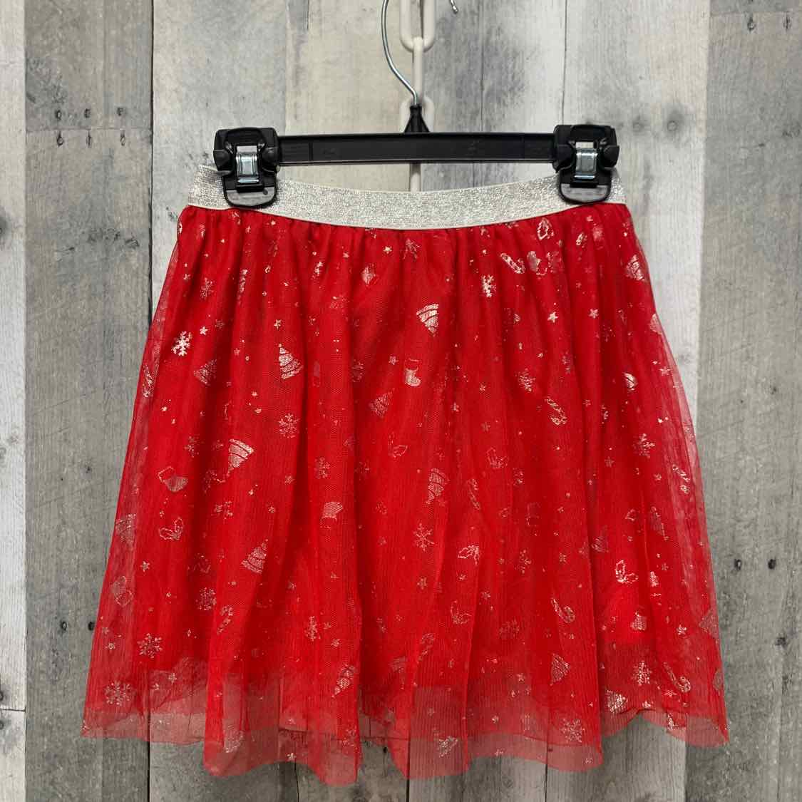Size 7 Red Print Jumping Beans Skirt - OodlesCB