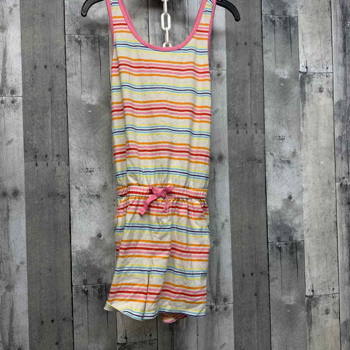 Size Large Pink Striped Cat & Jack Romper