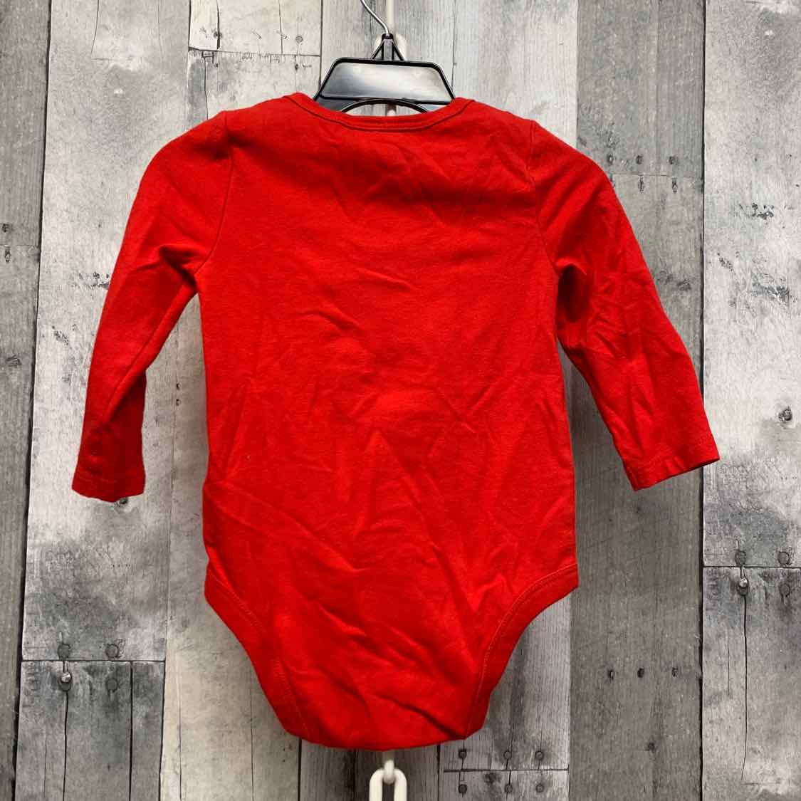 Size 12 Months Red Cat & Jack Bodysuit