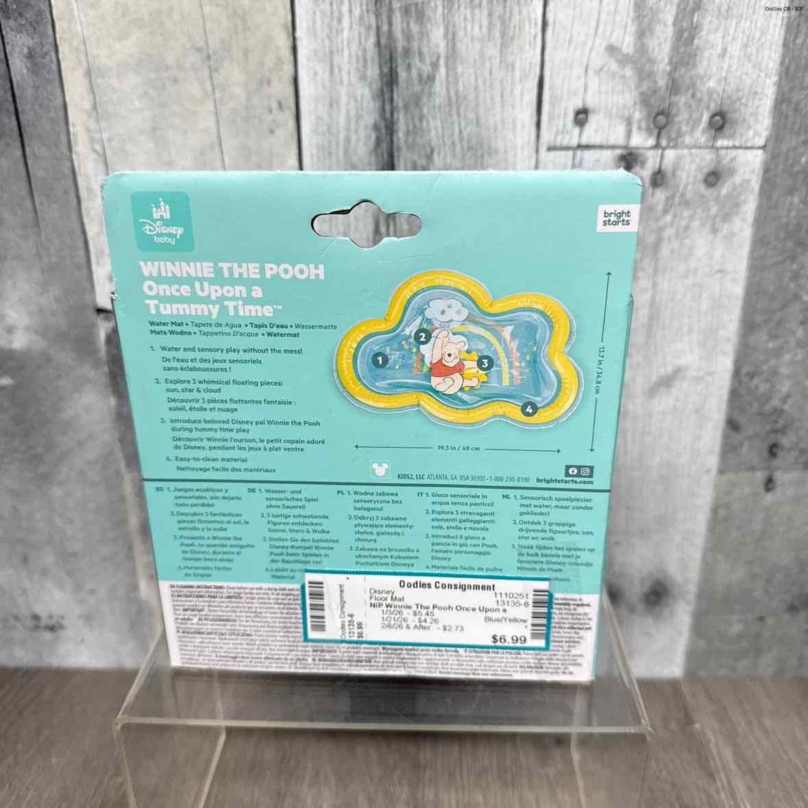 Disney Blue/Yellow Floor Mat