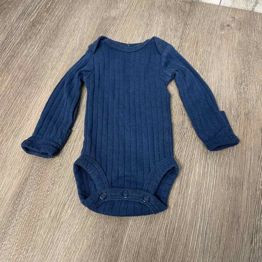 Size Preemie Navy Child of Mine Bodysuit