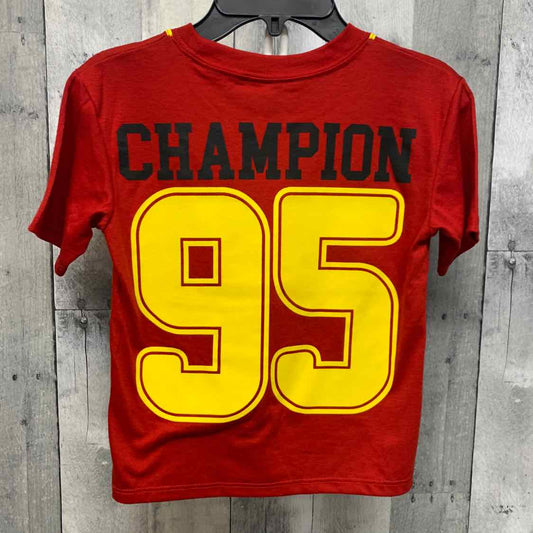 Size 5/6 Red Print Disney T Shirt