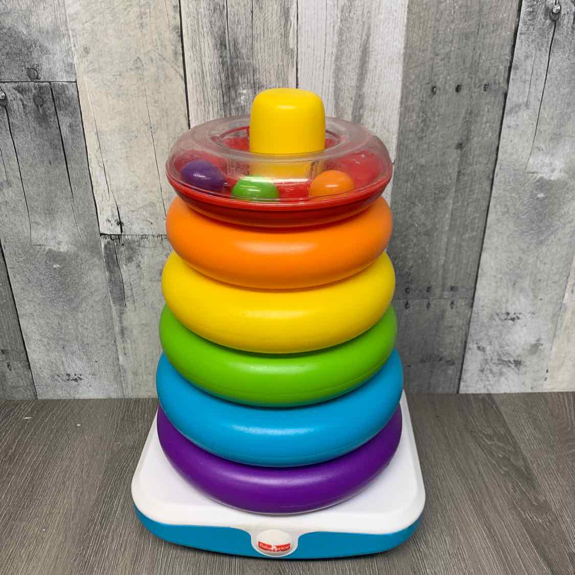 Fisher Price White/Red Stacking Toy