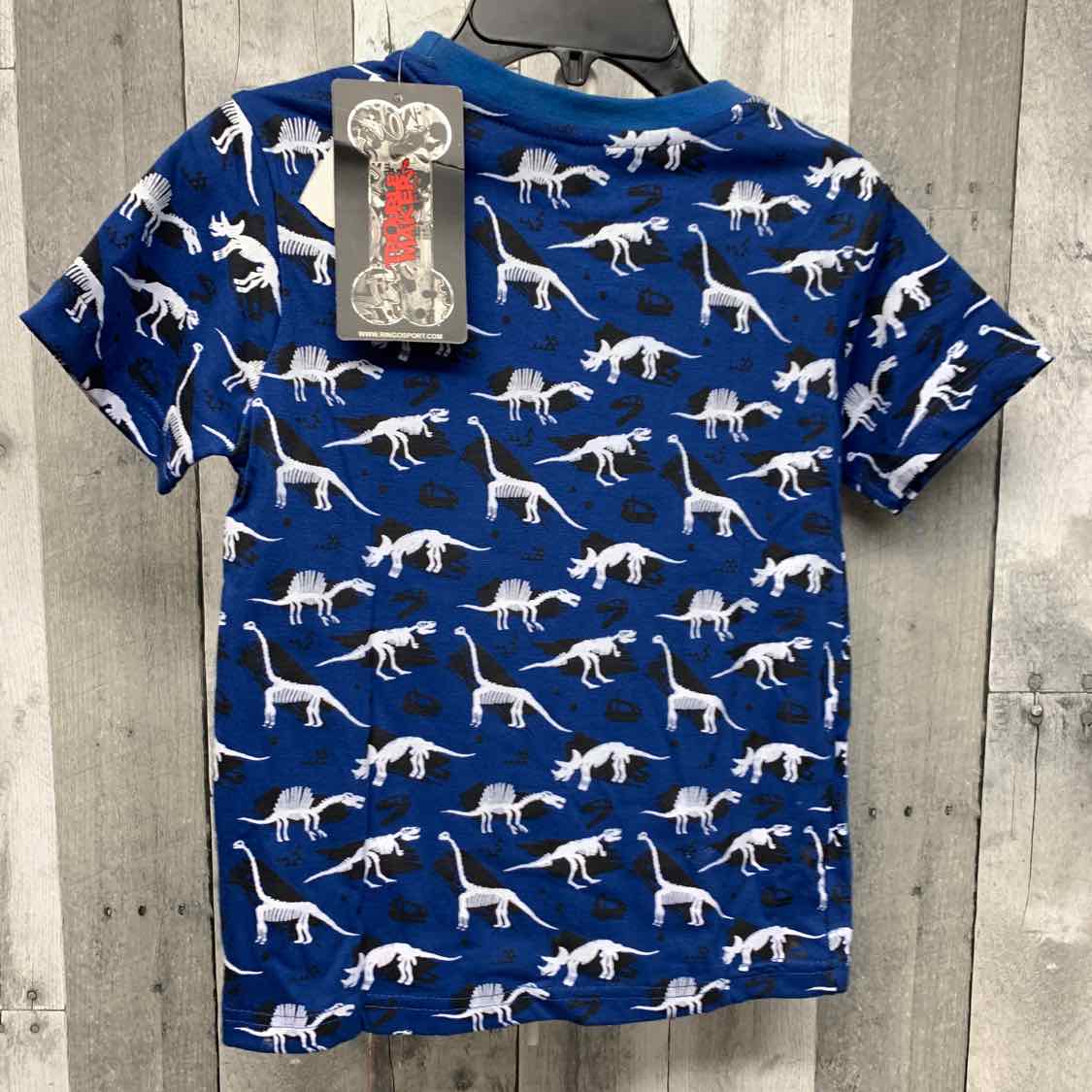 Size 6 Blue Graphic B Brand T Shirt