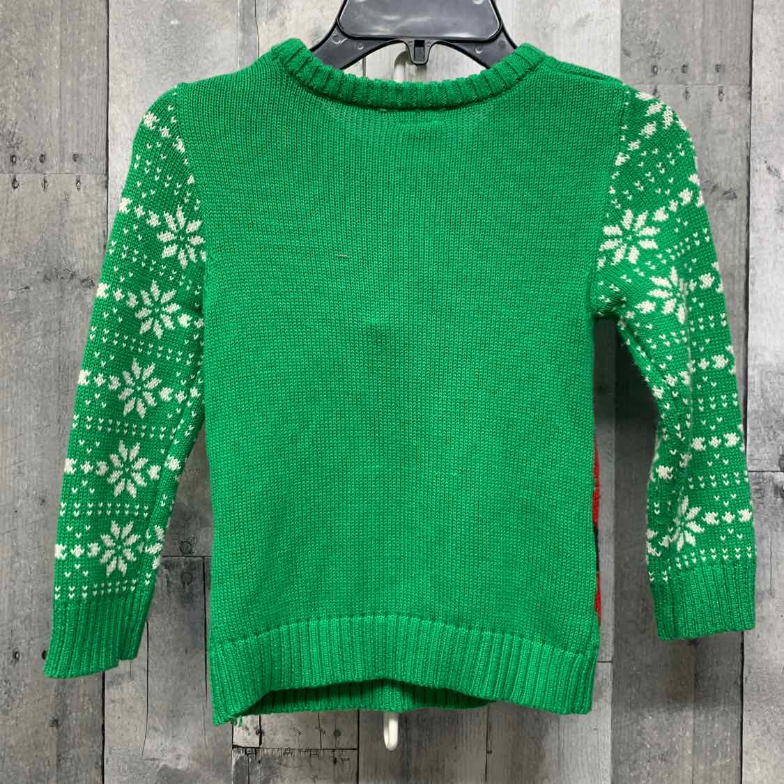 Size 4T Green/Red Holiday Brands Sweater