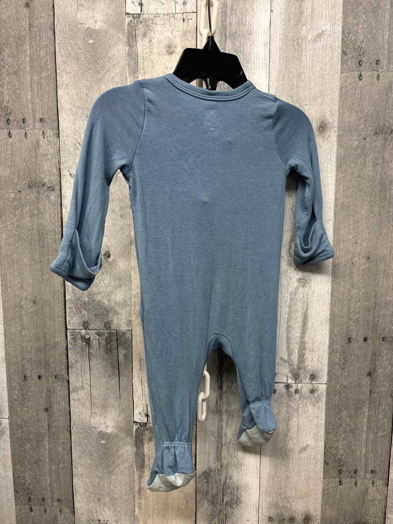 Size 0-3 Months Blue Cloud Island Footy PJs