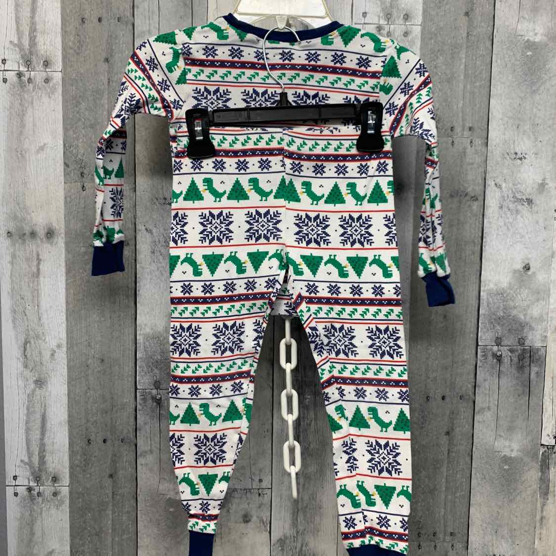 Size 5T White Graphic Carter's 2pc PJs