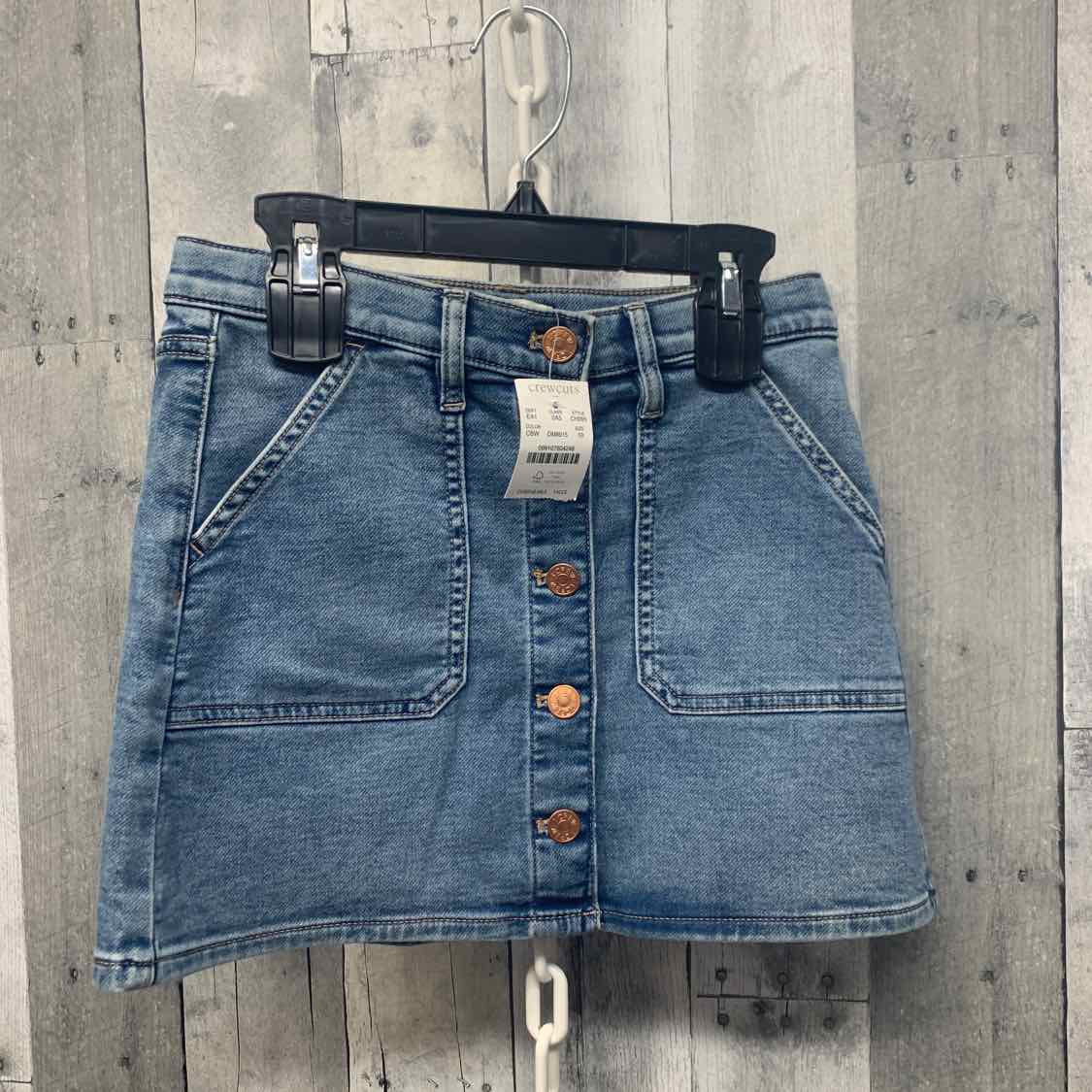 Size 10 Denim Crew Cuts Skirt