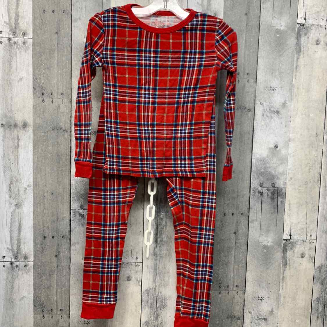 Size 6 Red Plaid Holiday Brands 2pc PJs