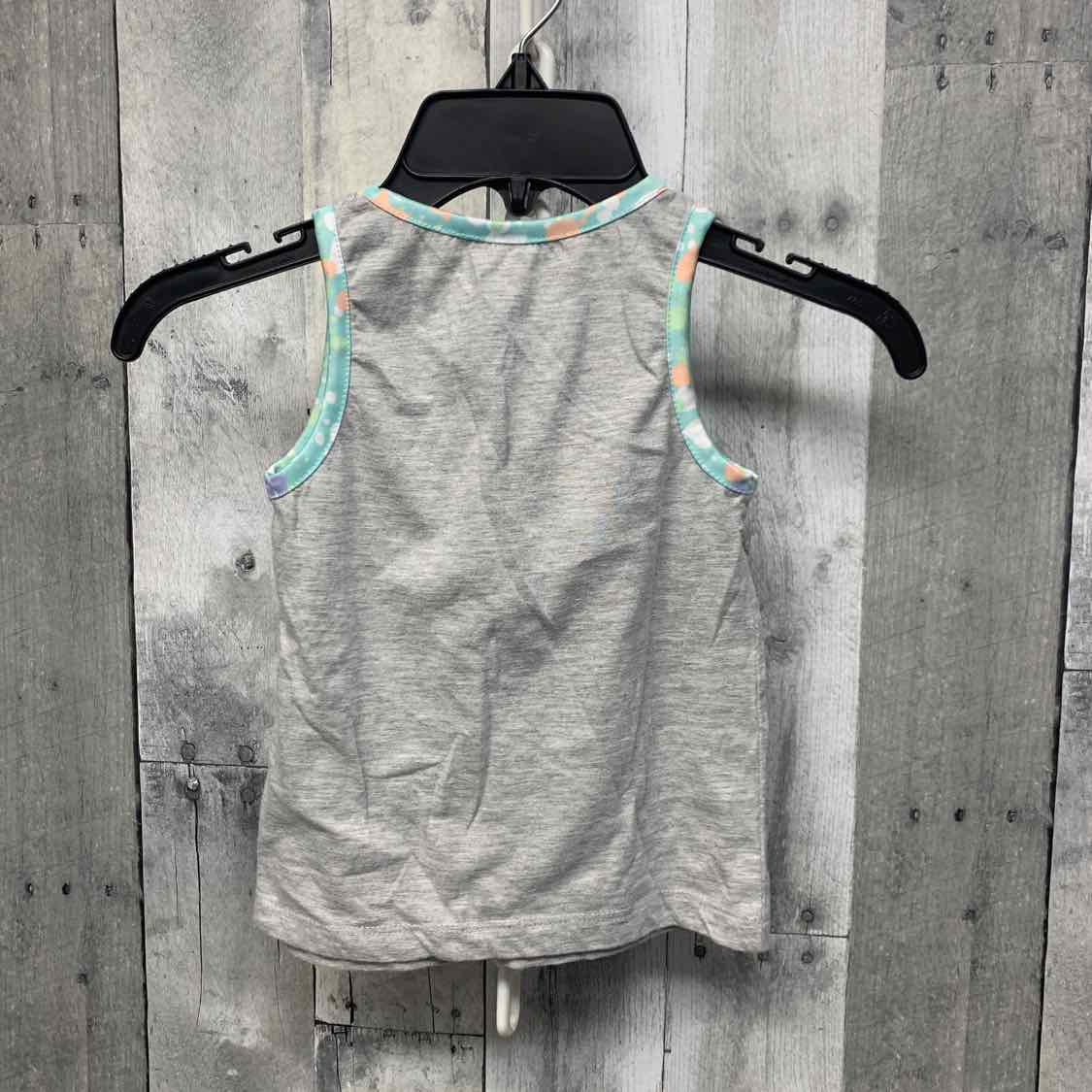 Size 4T Gray/Purple Champion Tank Top