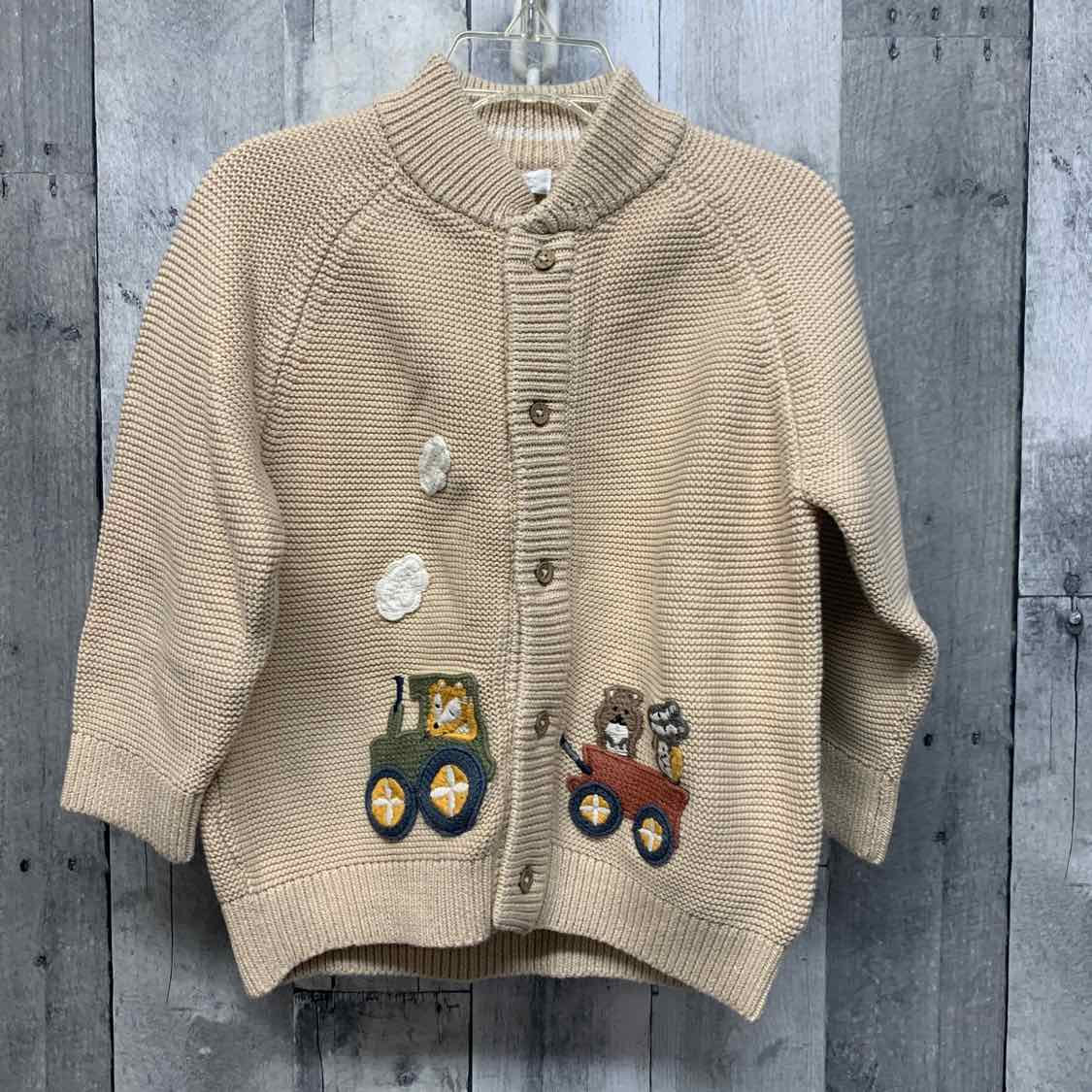 Size 2/3 Tan B Brand Cardigan