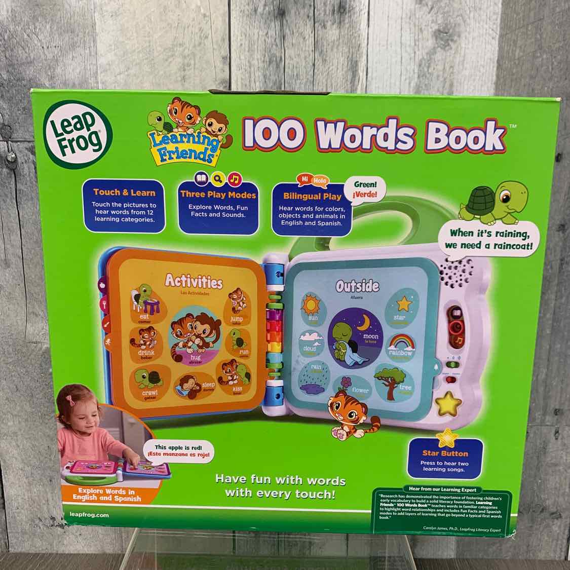 LeapFrog Green Electronic Book - OodlesCB