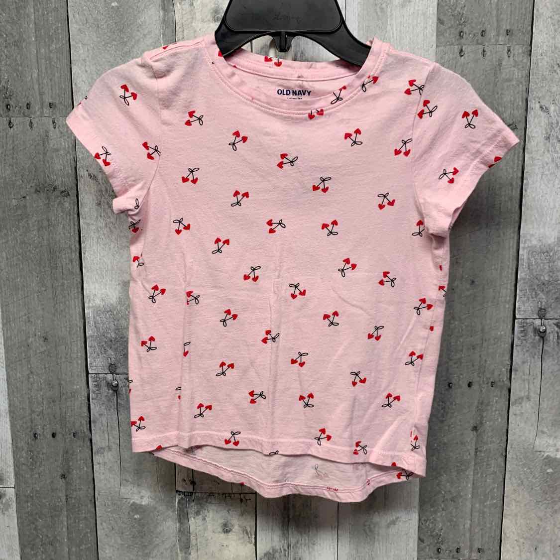 Size Small Pink Print Old Navy T Shirt