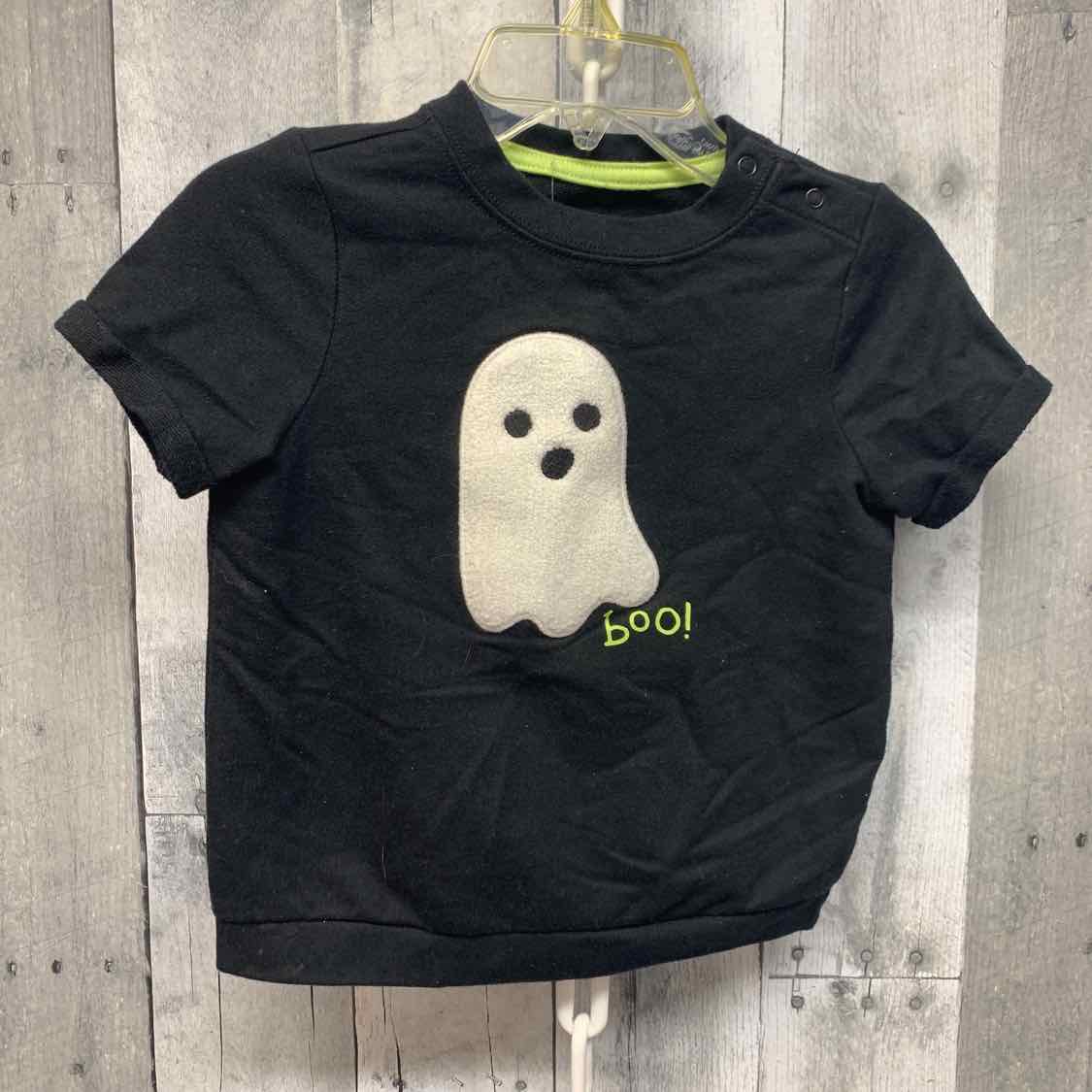 Size 18 Months Black Cat & Jack T Shirt