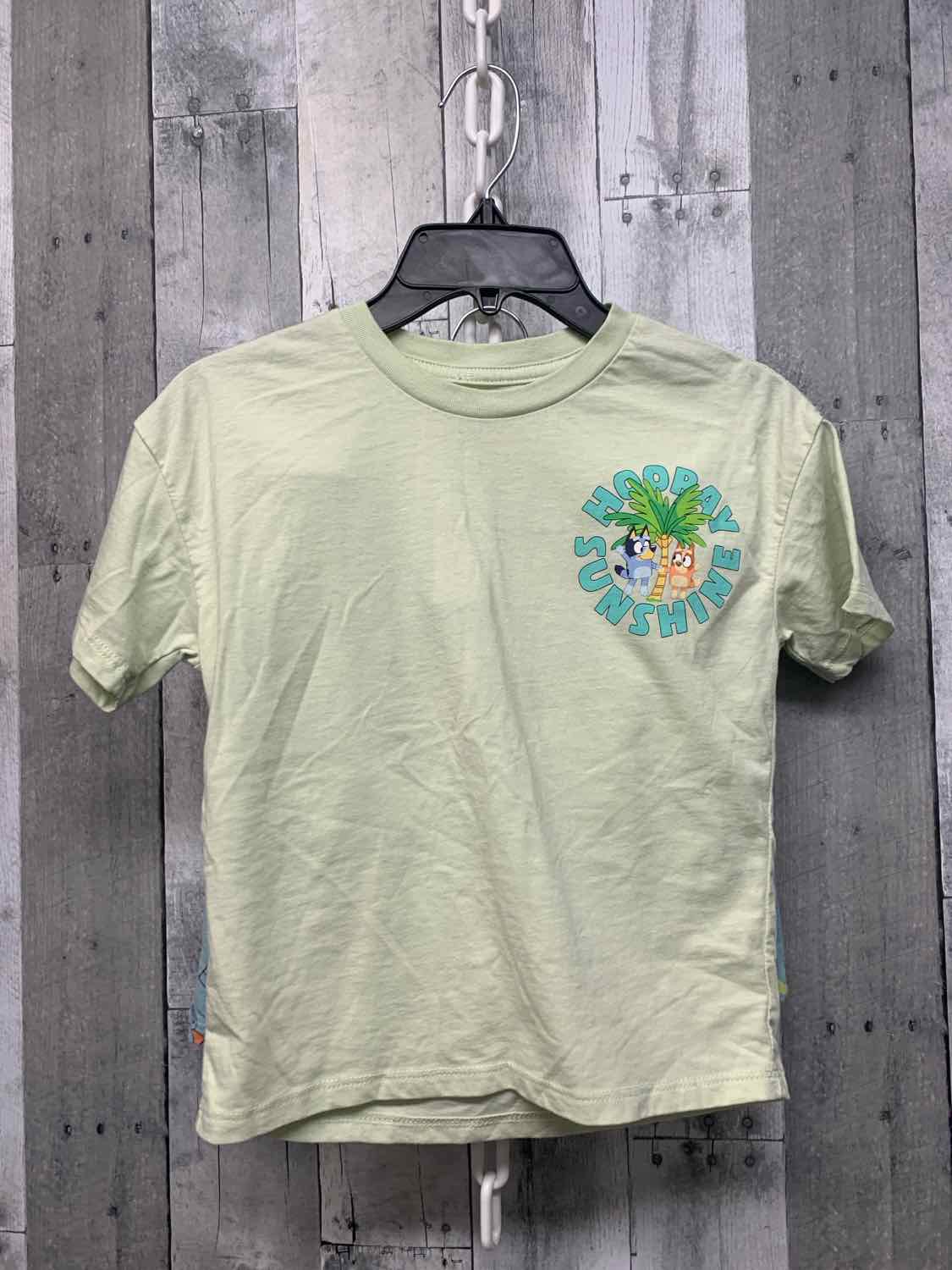 Size 5T Yellow/Blue Disney Shirt/Shorts