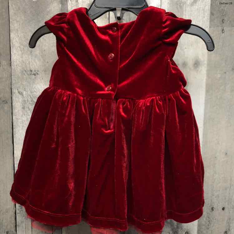 Size 4-6 Months Red H&M Dress