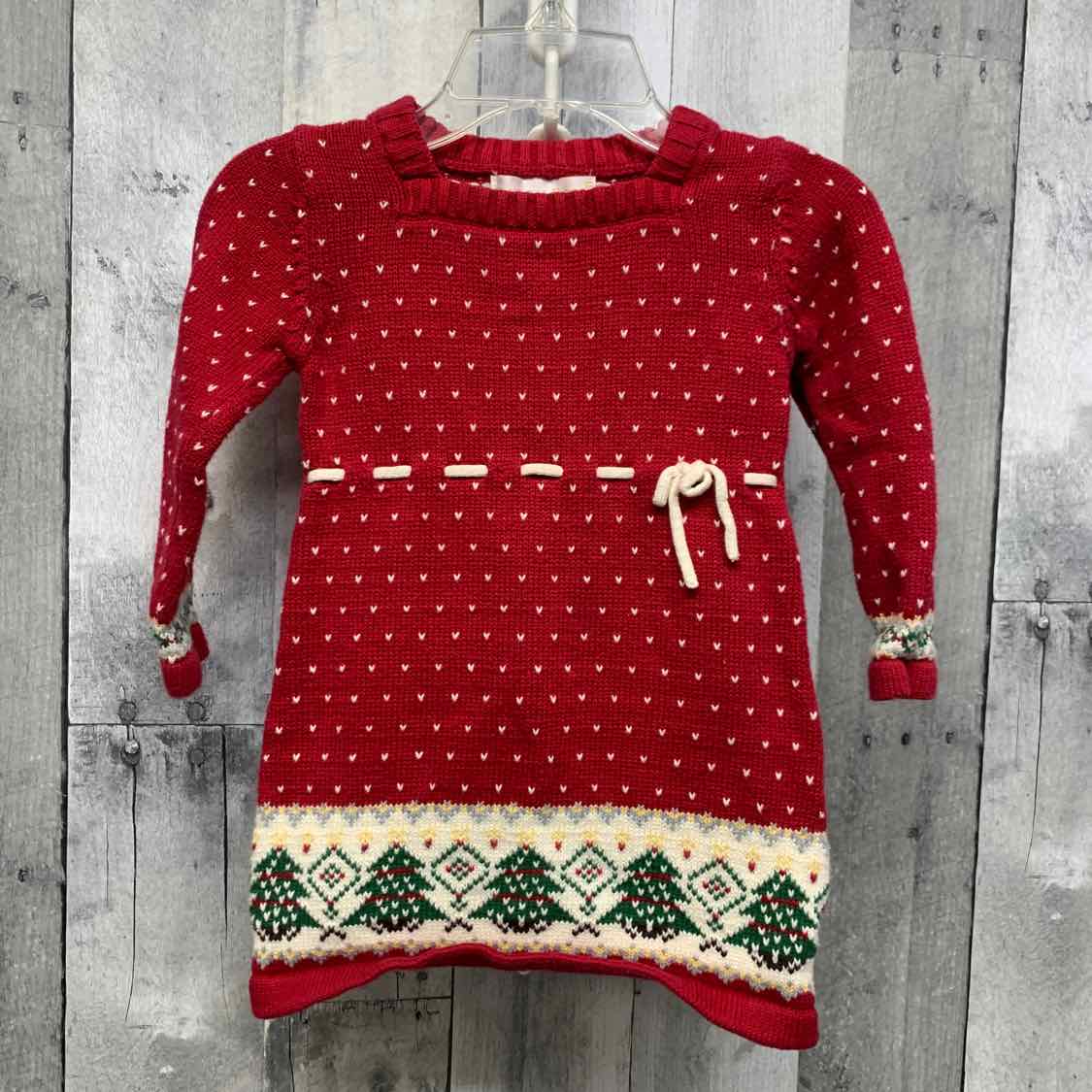 Size 12 Months Red/White Maggie & Zoe Dress