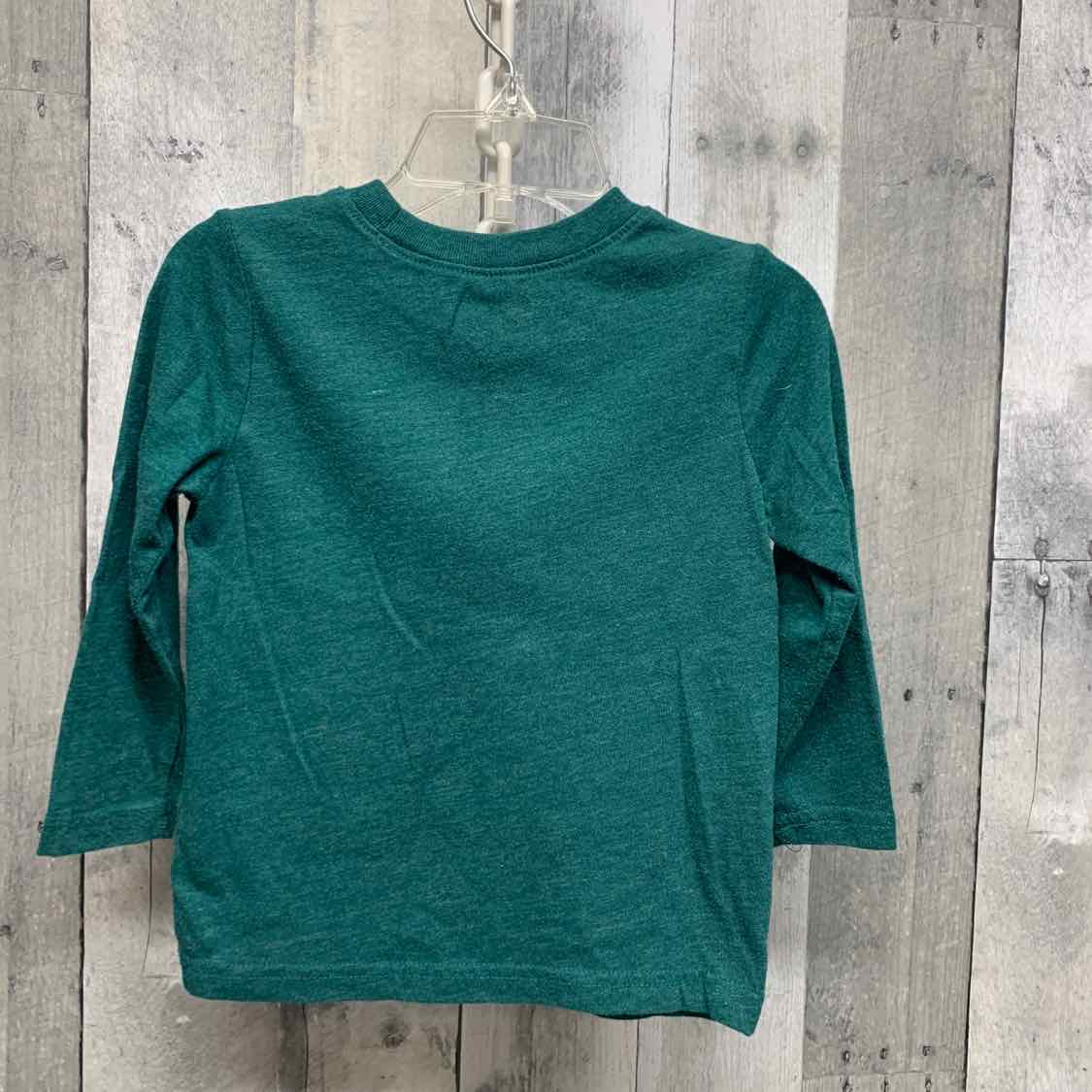 Size 24 Months Green Graphic Jumping Beans Long Sleeve Shirt
