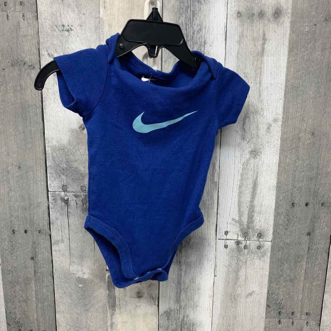 Size 6 Months Blue Sport Brand Bodysuit