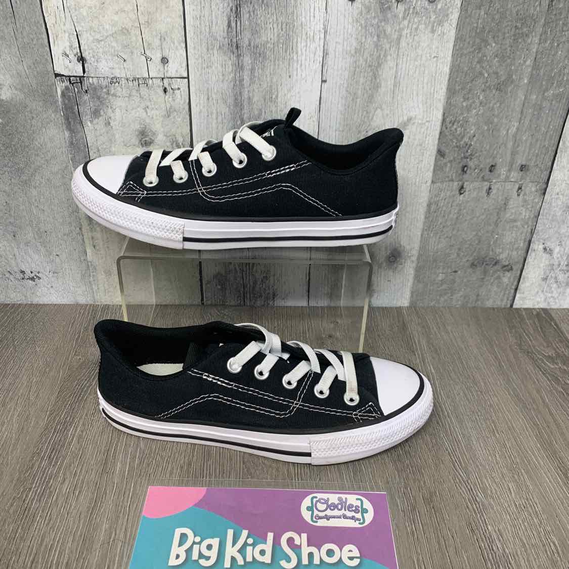 Size 3 Black Converse Sneakers