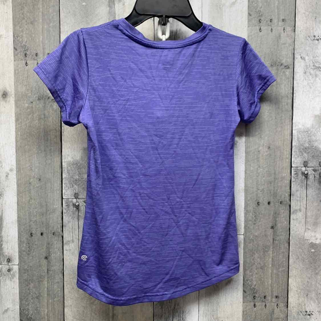 Size 10/12 Purple Champion Short Sleeve Shirt