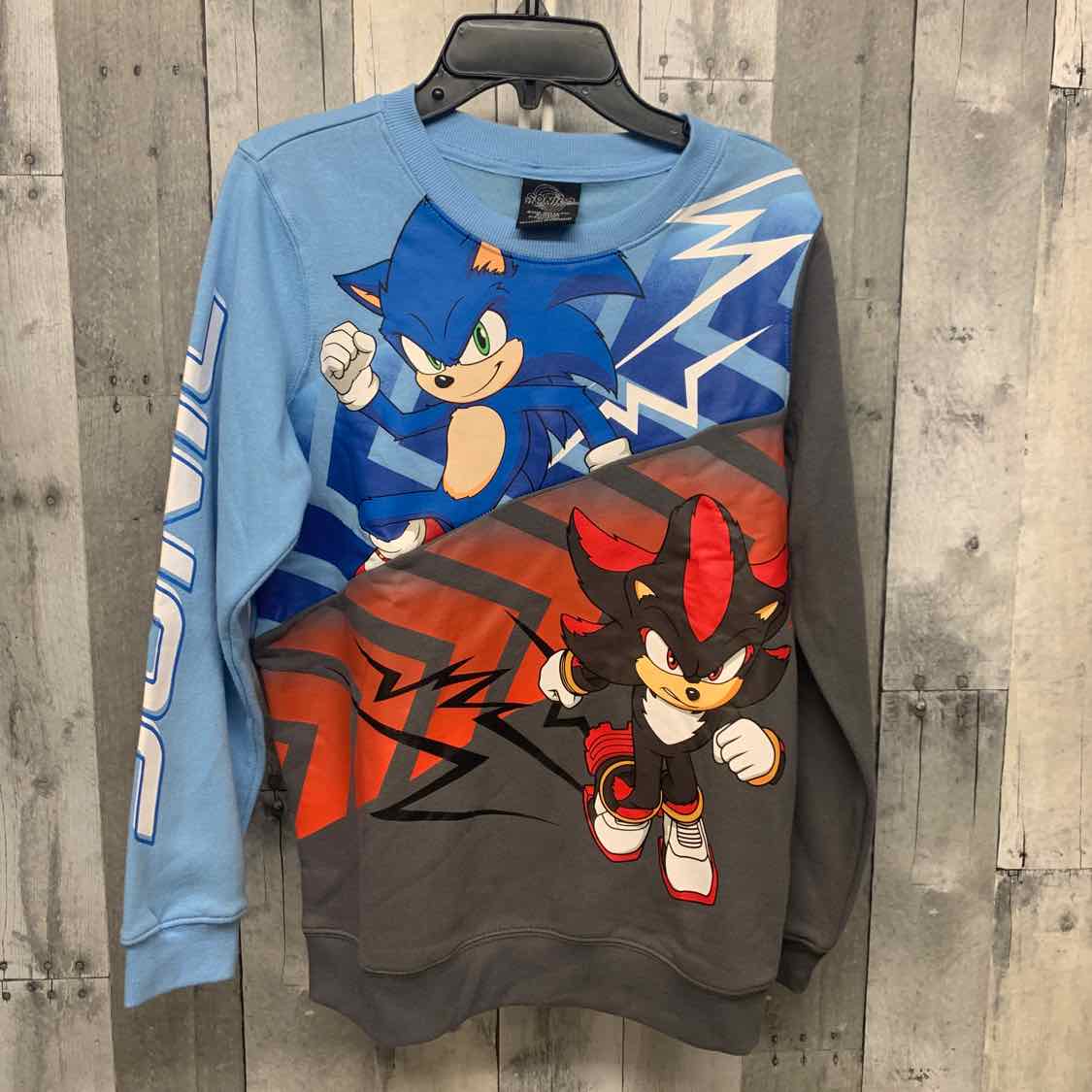 Size Medium Blue/Gray B Brand Sweat Shirt