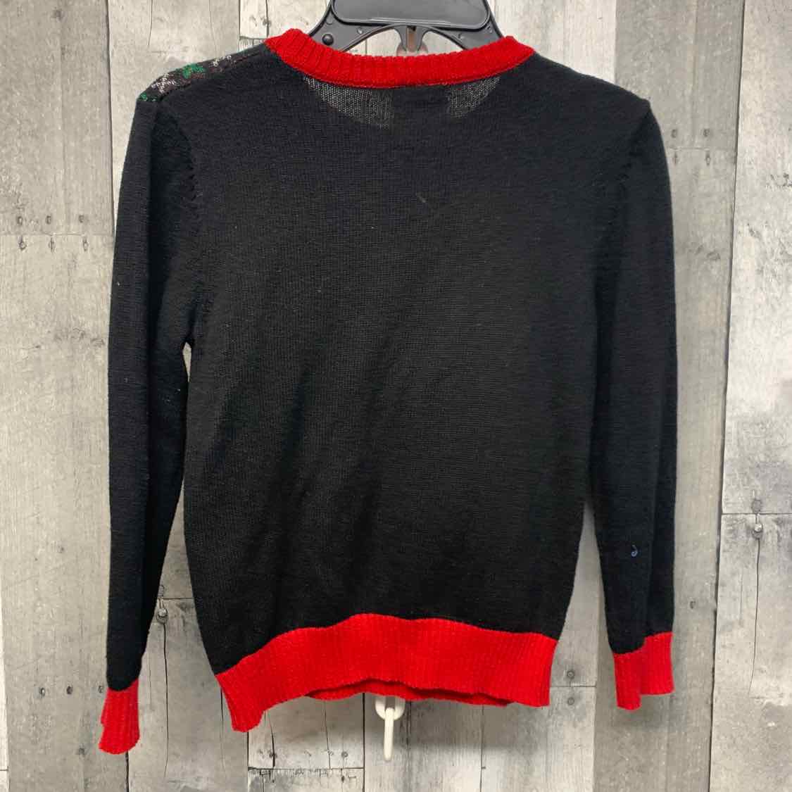 Size 7 Black/Red Super Mario Sweater
