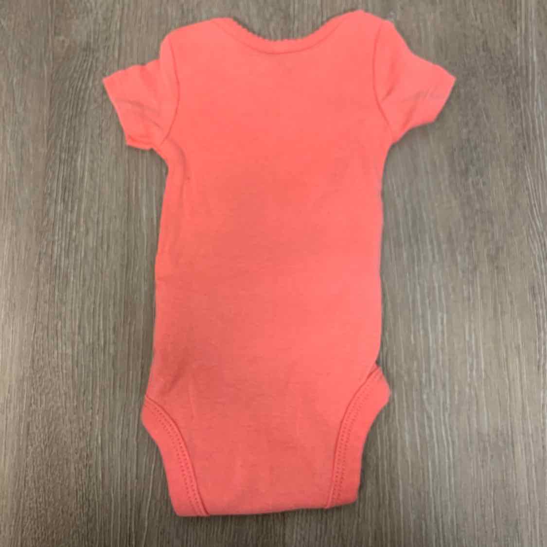 Size Preemie Pink Carter's Bodysuit