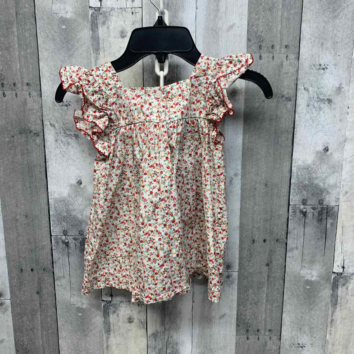 Size 5 White/Red B Brand Dress