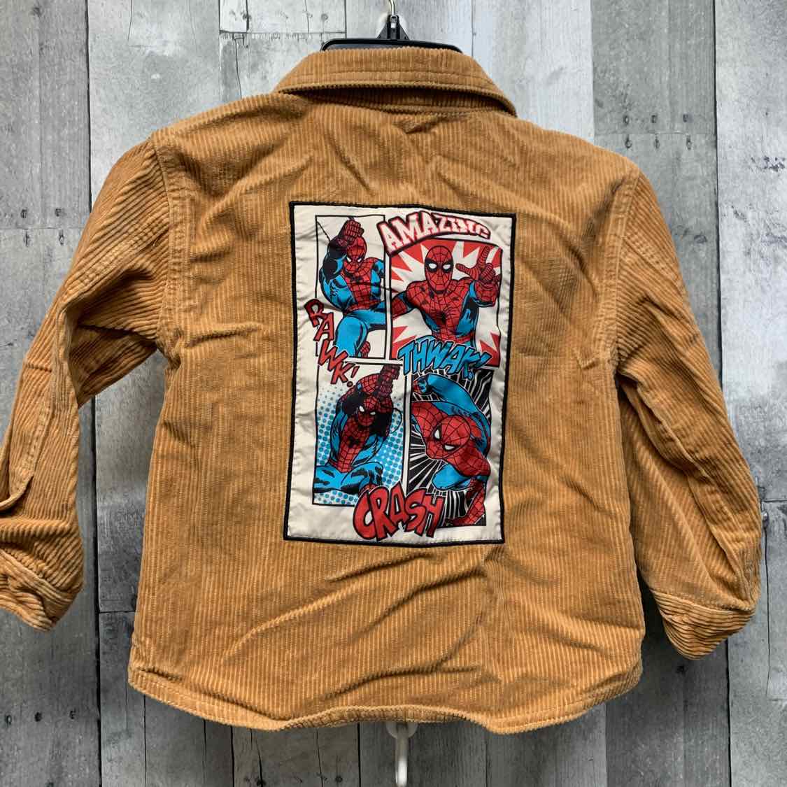 Size 4T Tan Marvel Light Jacket