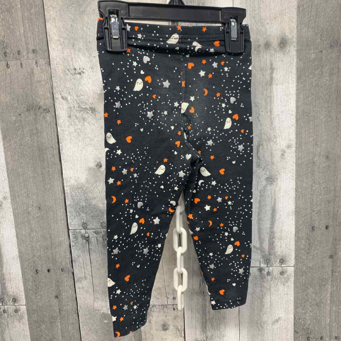 Size 24 Months Black Print Carter's Leggings
