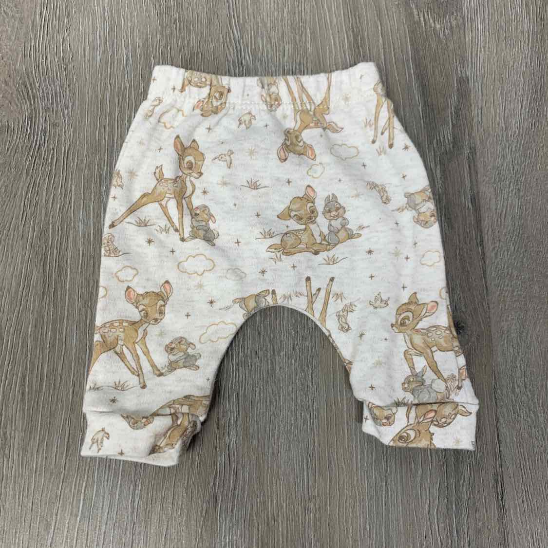 Size Preemie Gray/Brown Disney Pants