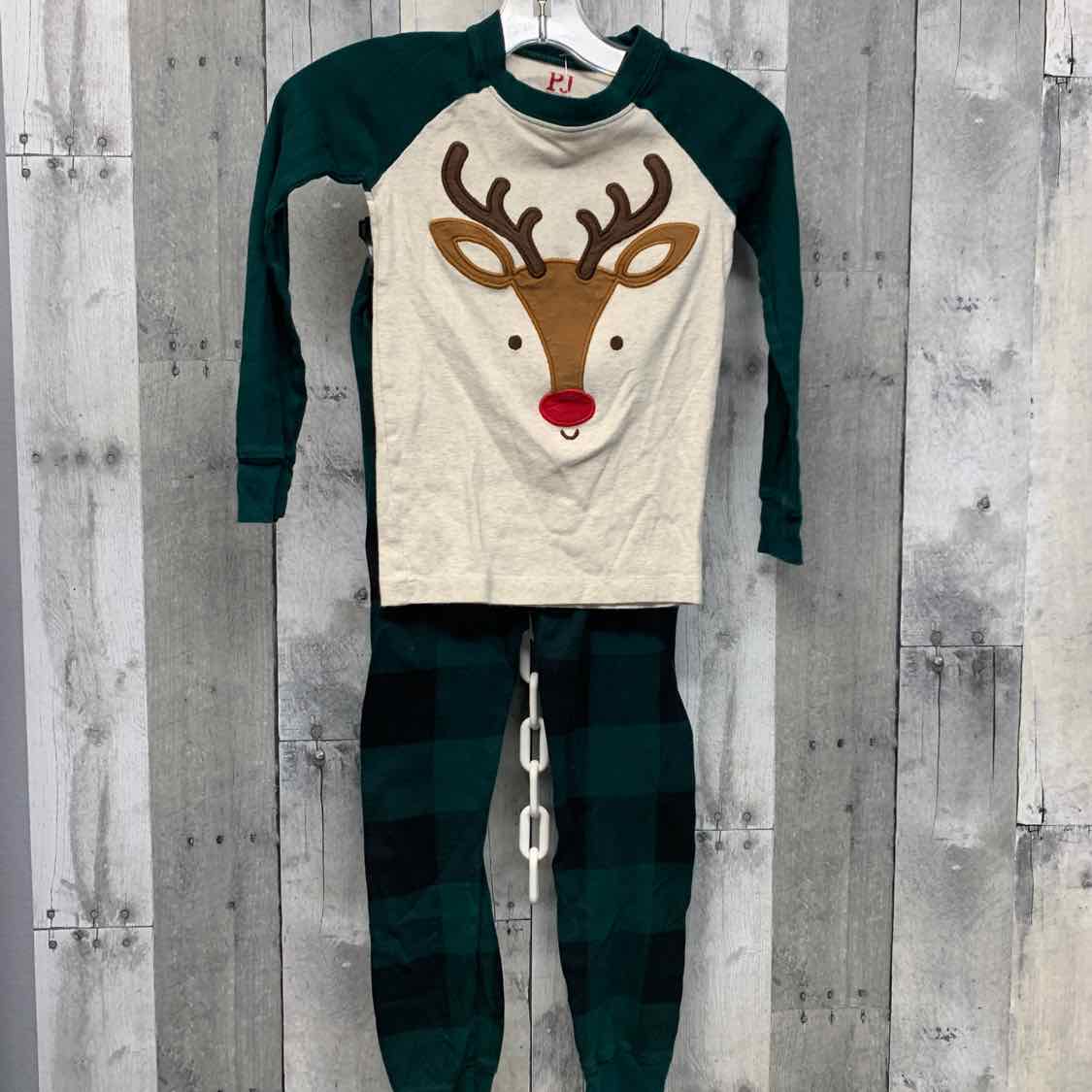 Size 6 Tan/Green Children's Place 2pc PJs