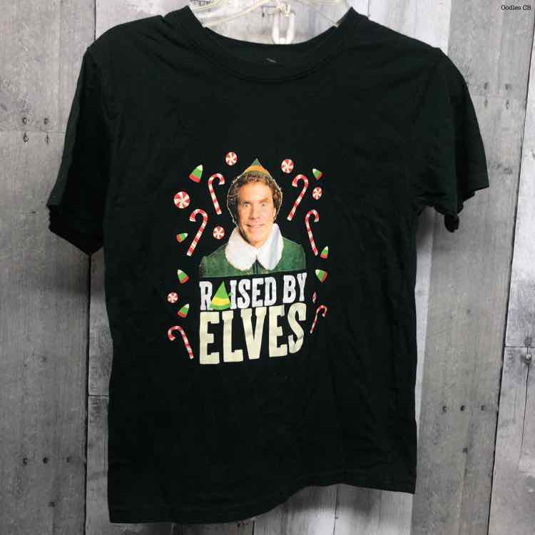 Size 7/8 Green Print B Brand T Shirt