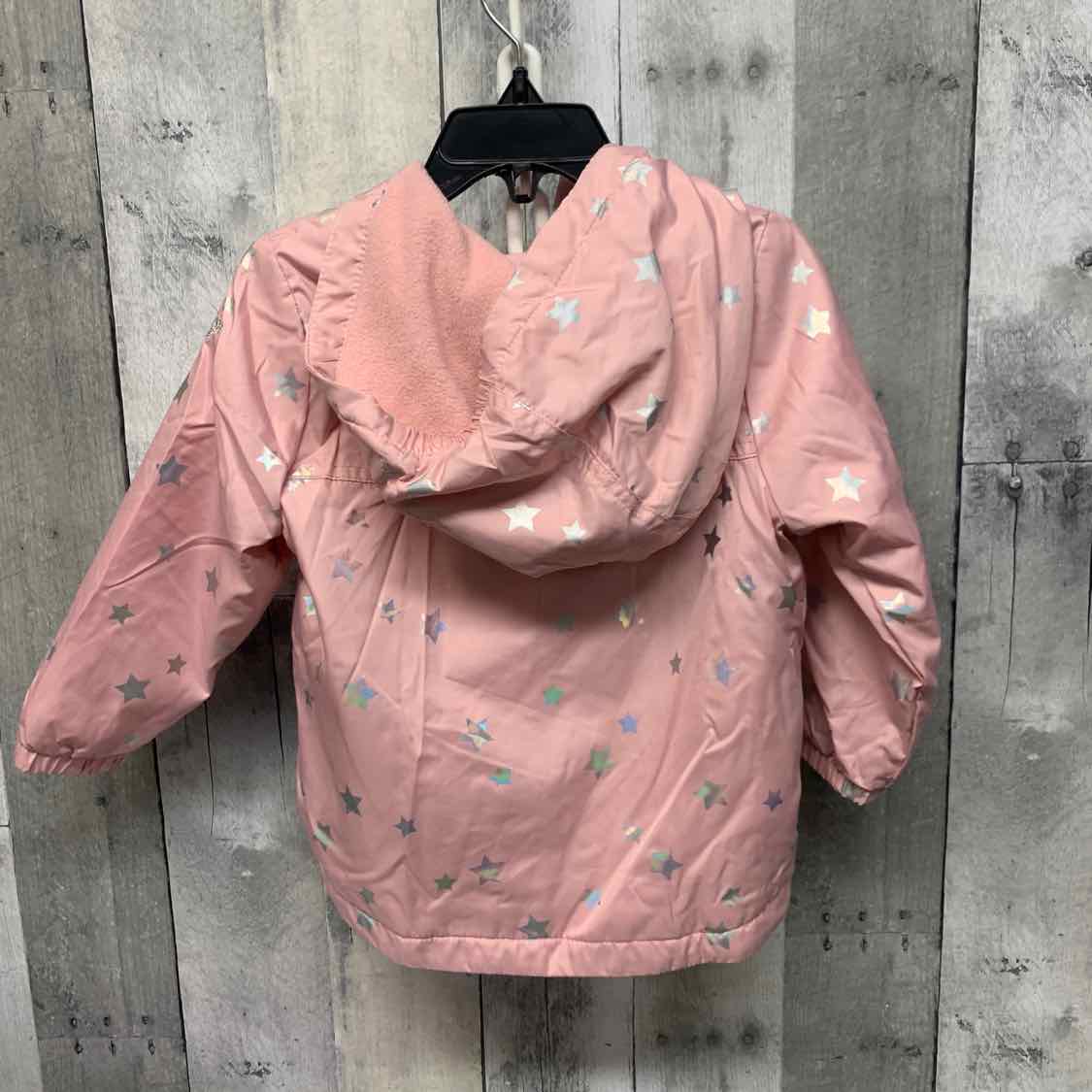 Size 24 Months Pink/Silver Osh Kosh Light Jacket