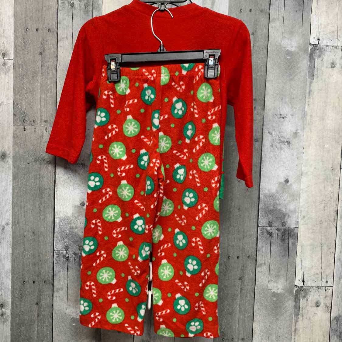 Size 4/5 Red/Green Paw Patrol 2pc PJs