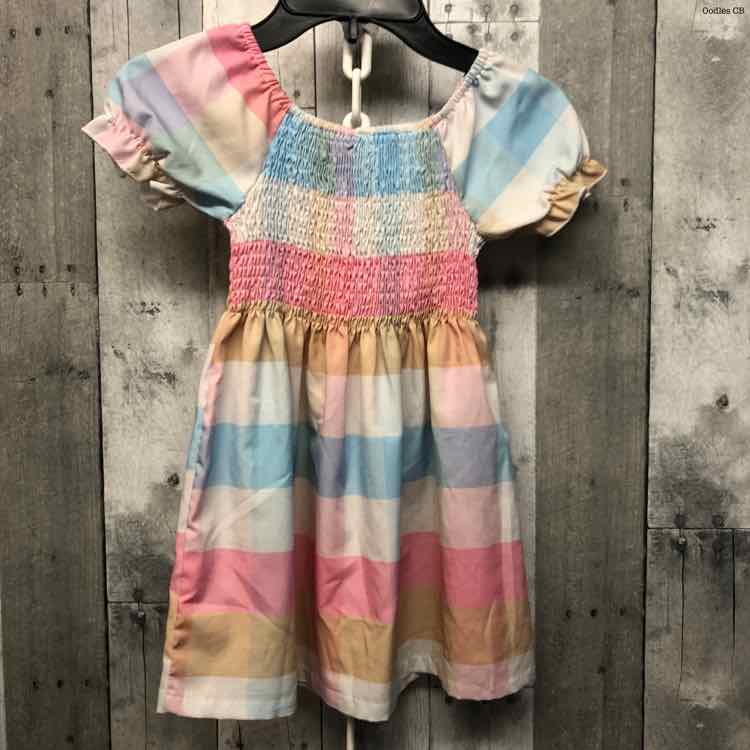 Size 3T Pink/Blue B Brand Dress