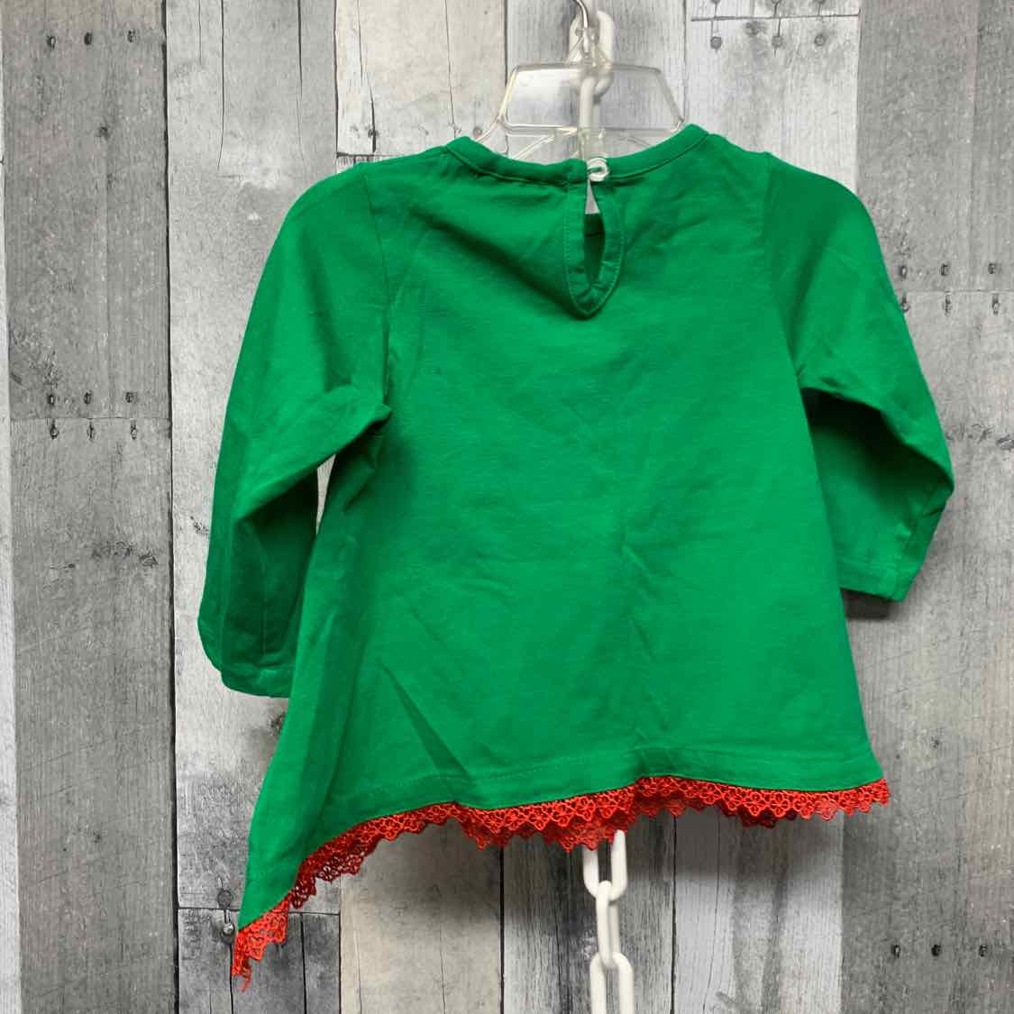Size 18 Months Green Rare Editions Long Sleeve Shirt