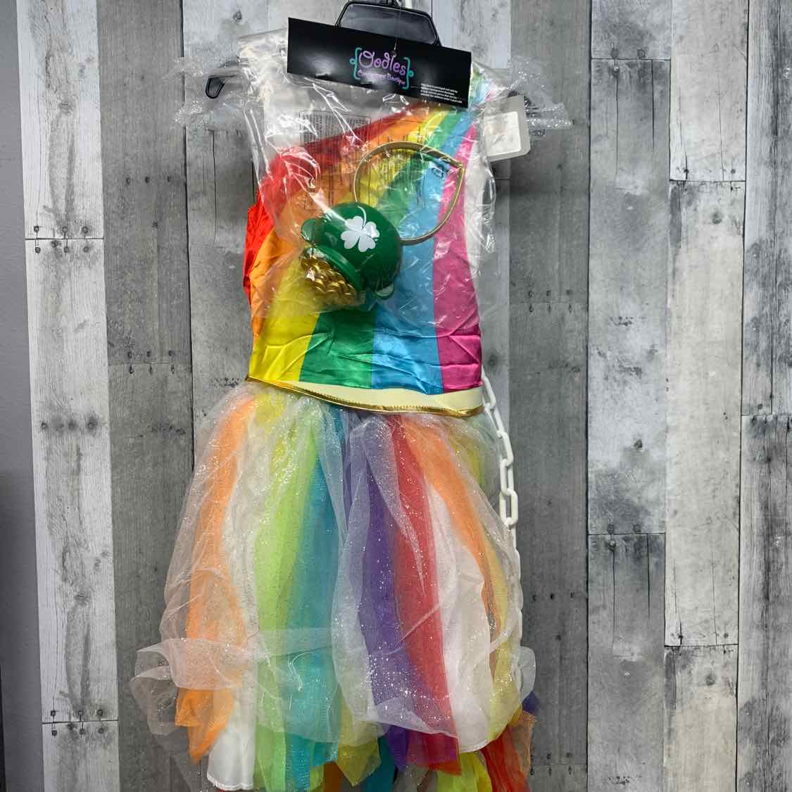 Generic Rainbow Size Large Halloween Costume - Big Kid