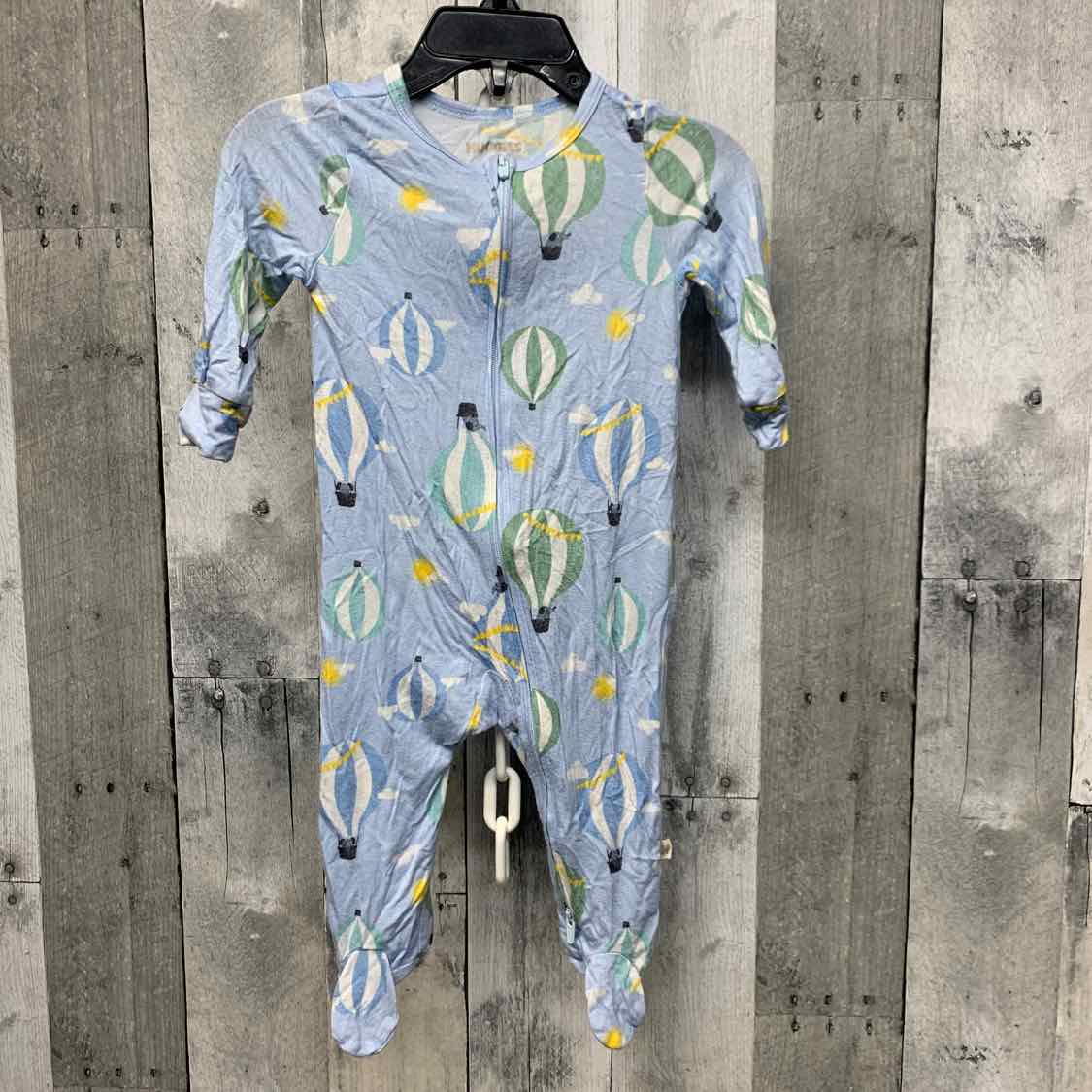 Size 6 Months Blue Print B Brand Footy PJs