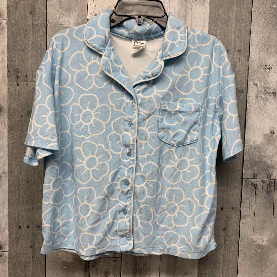 Size 14 Blue/White Art Class 2pc PJs