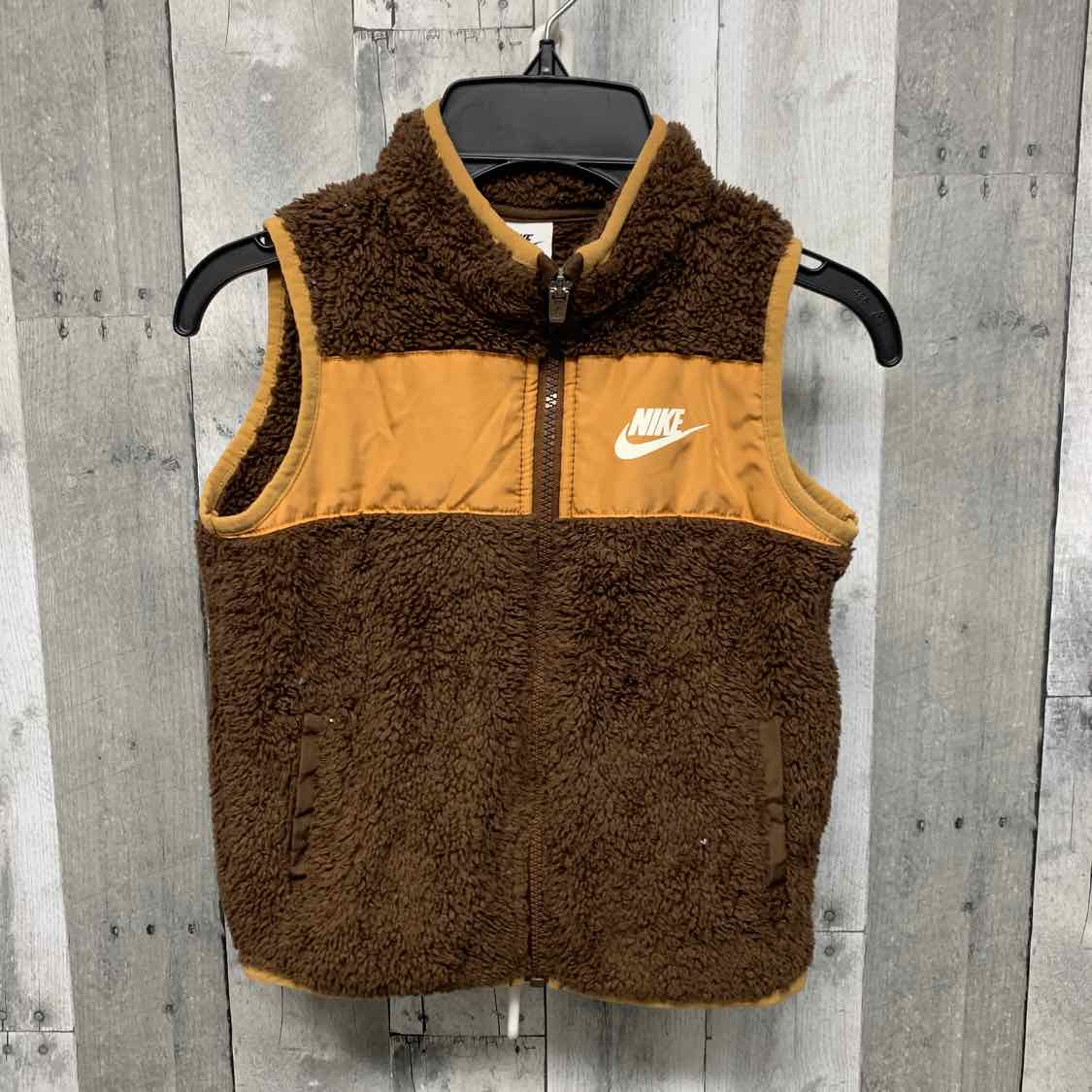 Size 4T Brown Sport Brand Vest - Outer
