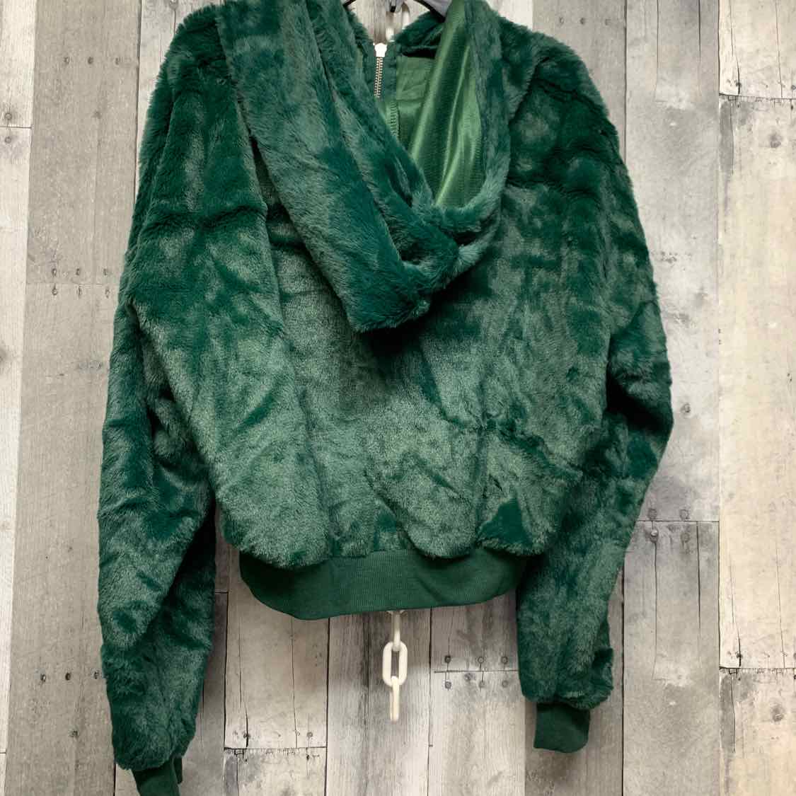 Size 12/14 Green No Boundaries Light Jacket