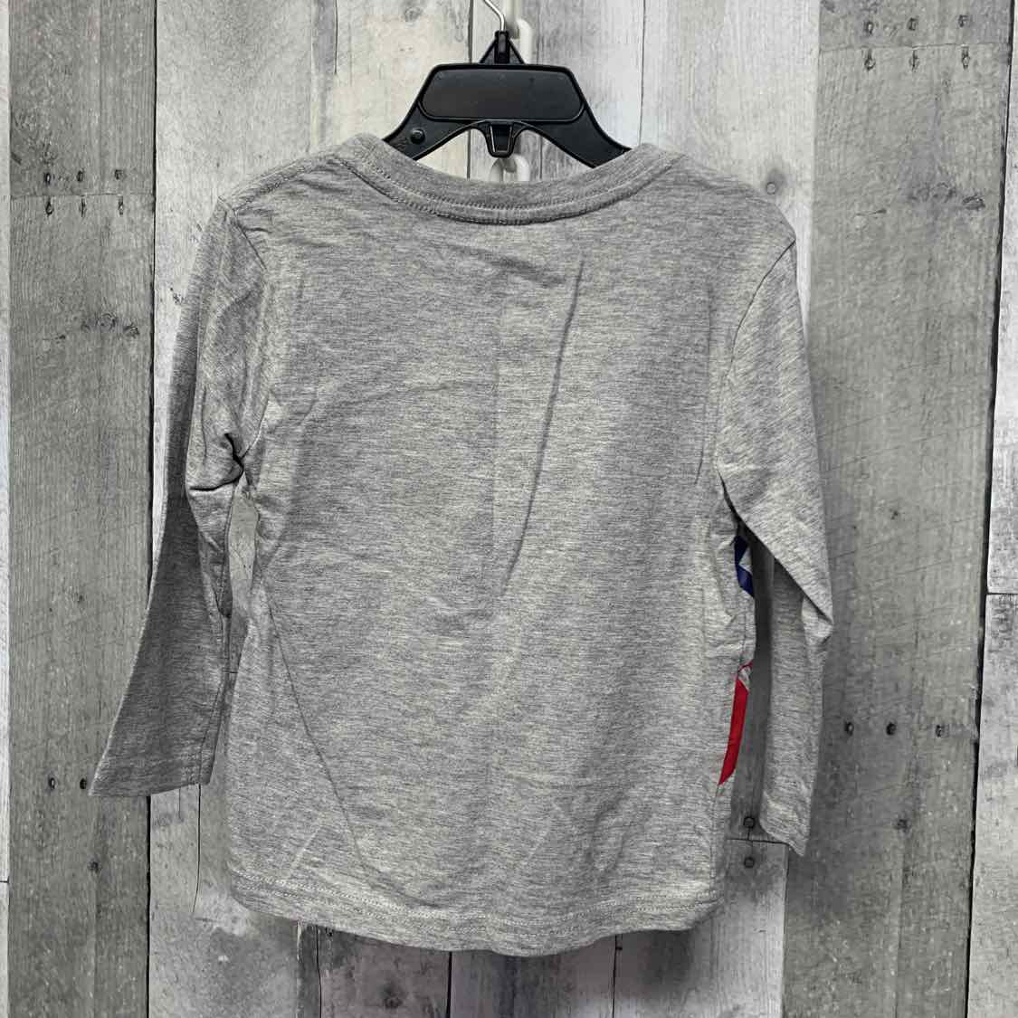 Size 3T Gray Tommy Hilfiger Long Sleeve Shirt