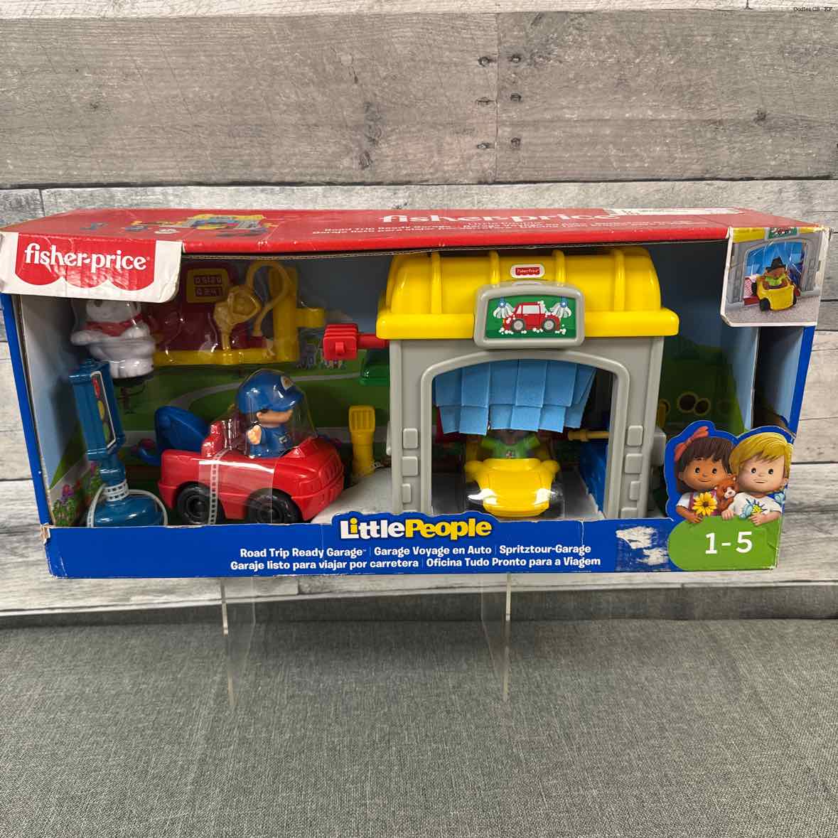 Fisher Price Yellow/Gray Little People Set